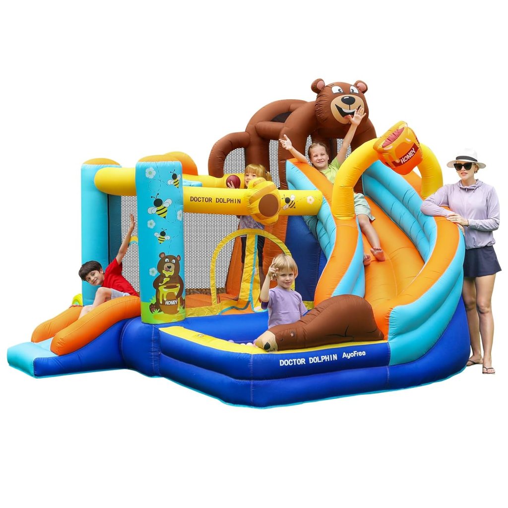 Doctor Dolphin Inflatable Bounce House – The Ultimate Outdoor Fun for&nbsp;Kids!